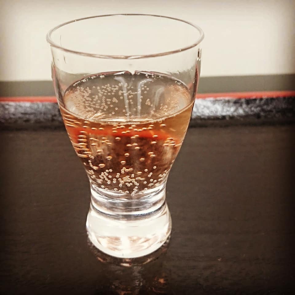 評判の食前酒です。