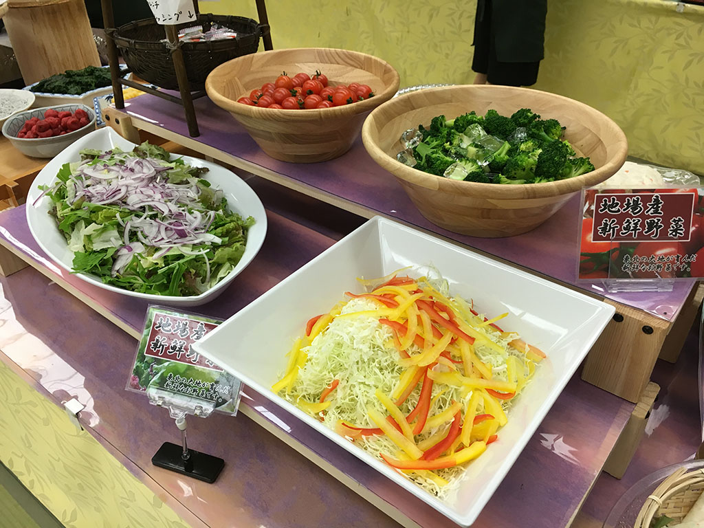 朝食バイキング