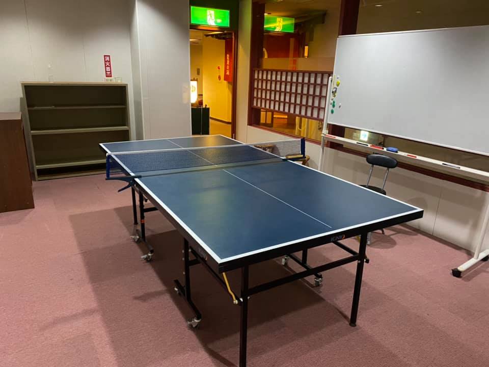 温泉と言えば「卓球」です！
