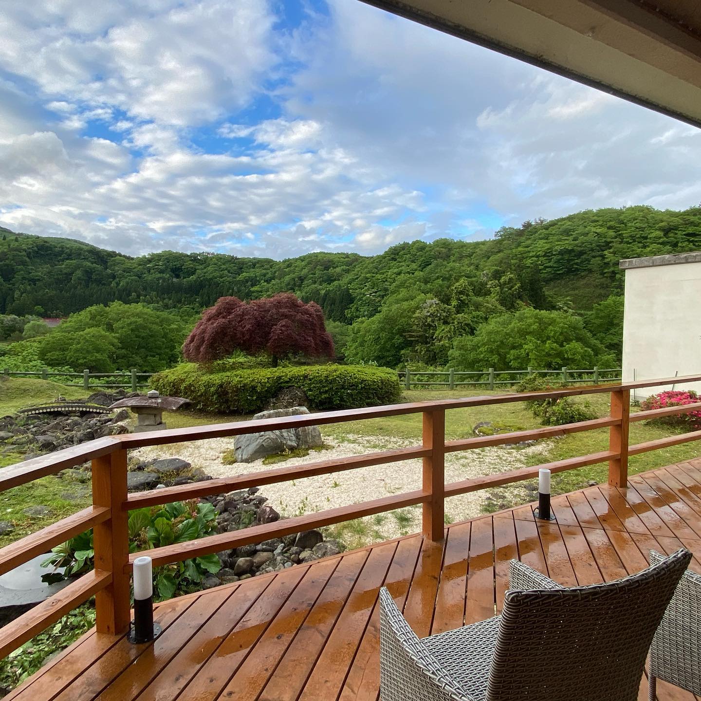 展望デッキは心底癒されます♪