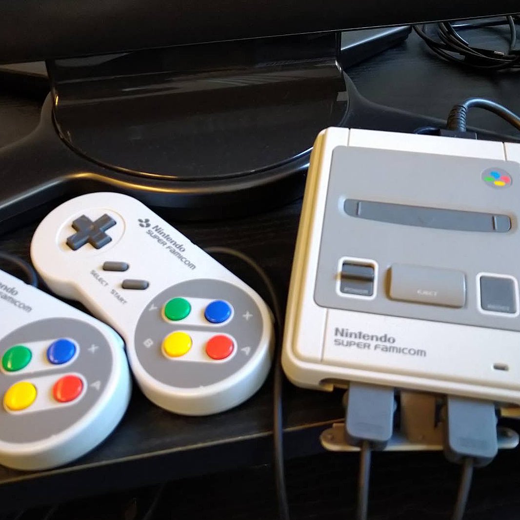 スーファミで大興奮！