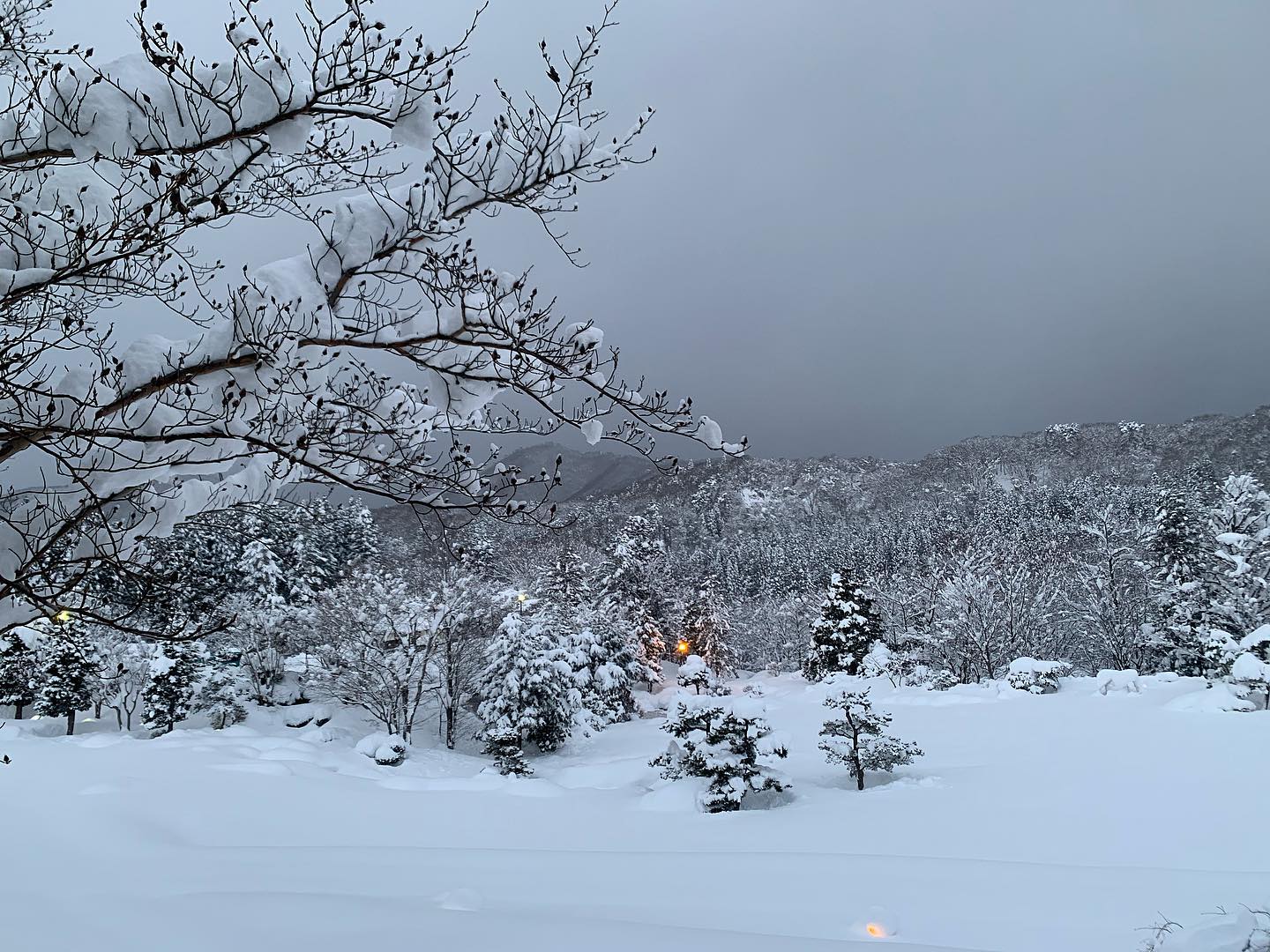 雪のため、お日帰り入浴を12月22日〜24日お休みいたします。