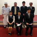 入社式♪