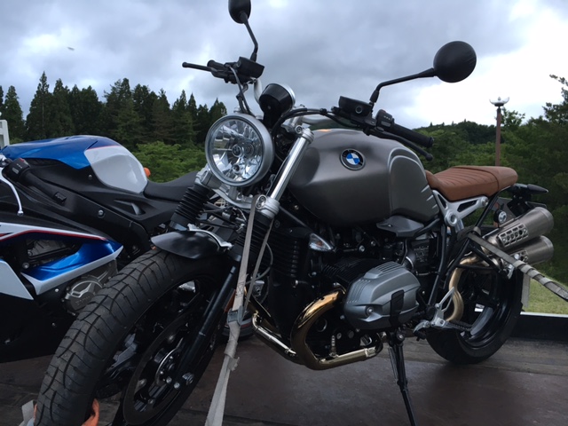 BMWのバイクはかっこよかったです！