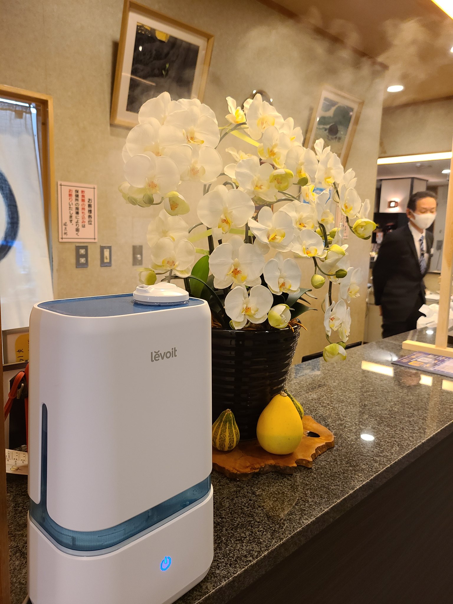 感染症対策には、加湿も重要です。