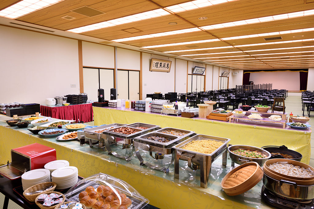 朝食バイキング会場